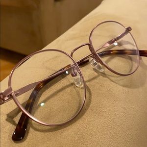 Rose Gold Circle Framed Glasses| Eyebuydirect